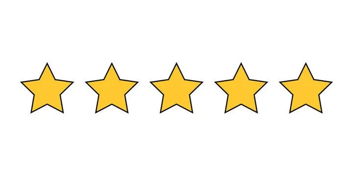 5 star rating